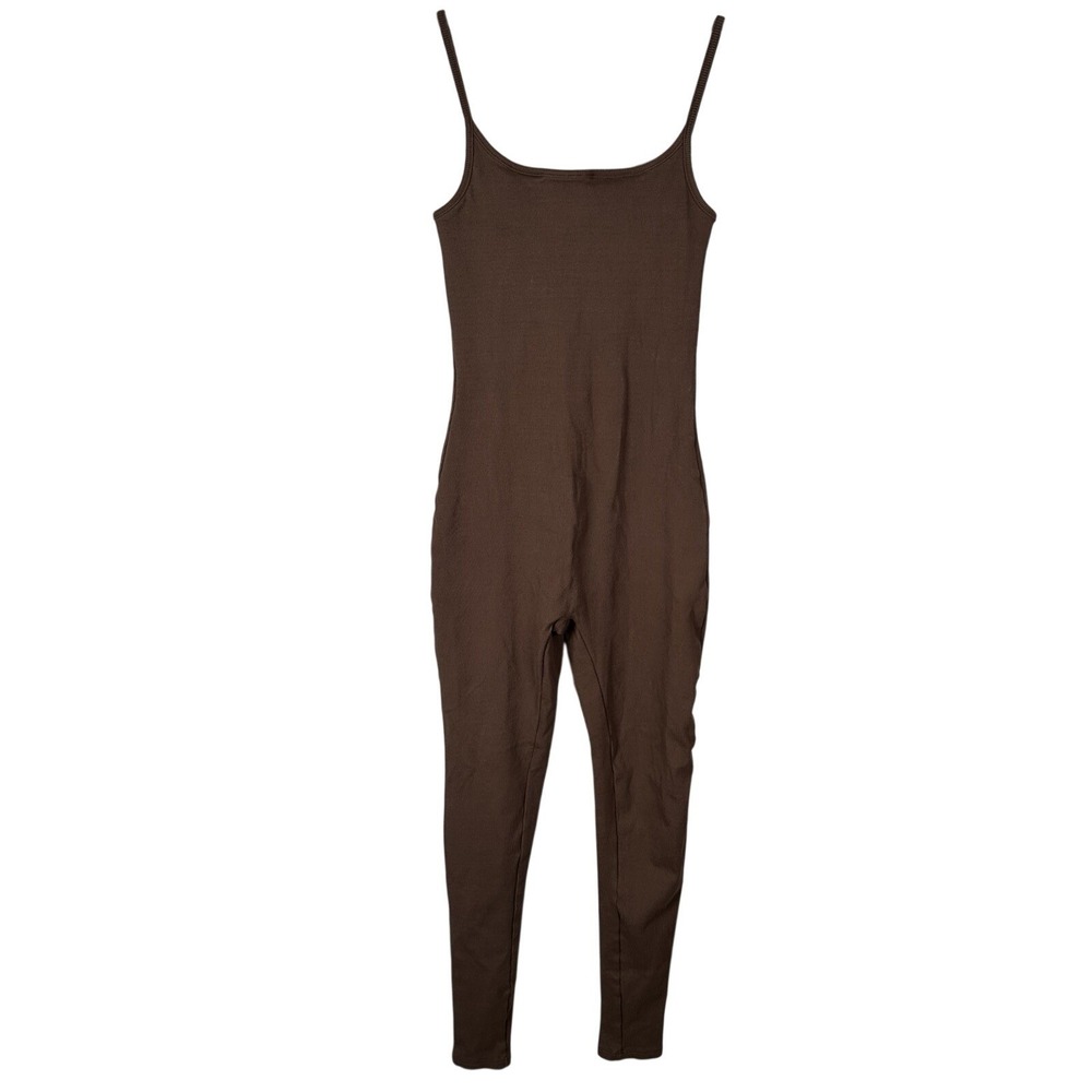 Bumpsuit Maternity Bodysuit The Kate Brown Full Body Jumpsuit Unitard Sz Medium